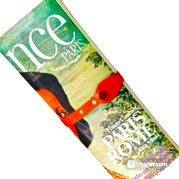 Rare 70's Faux Magazine Clutch Paris Rome Mr Ernest; Mom's personal Collection😘 - Picture 3 of 16